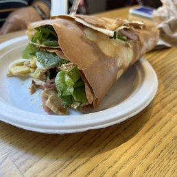 Teriyaki Chicken Crepe Teriyaki Chicken Crepe
