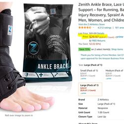 The Orthopedic Clinic Association - Same item that could have been purchased on Amazon