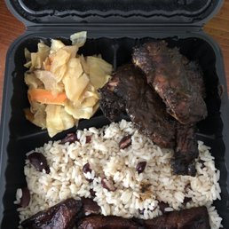 Large Jerk chicken. Pretty good! Large Jerk chicken. Pretty good!