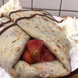 Strawberry Nutella Crepe