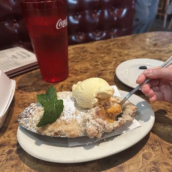 Crystal Beer Parlor - GEORGIA PEACH COBBLER - Southern Near Me - Savannah, Georgia Crystal Beer Parlor - GEORGIA PEACH COBBLER - Southern Near Me - Savannah, Georgia