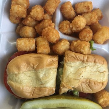 Chuckwagon Grill - Half and Half Po Girl Ham n cheese and Po Boy cheeseburger with slaw on it. - American Near Me - Lincolnton, North Carolina Chuckwagon Grill - Half and Half Po Girl Ham n cheese and Po Boy cheeseburger with slaw on it. - American Near Me - Lincolnton, North Carolina
