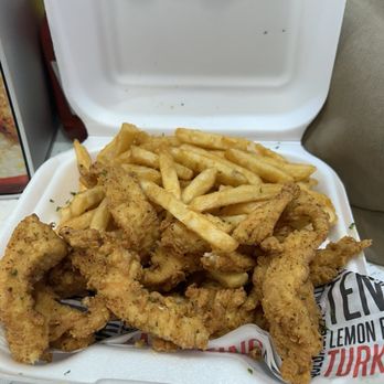 The Licking - chicken tenders and fries. - Soul Food Near Me - Miami, Florida