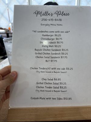 Menu photo 3 Milla’s Place Florence, AL