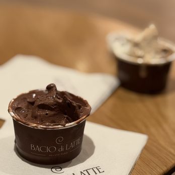 Bacio di Latte - chocolate with sugar cone - delicious !!!! - Gelato Near Me - Thousand Oaks, California Bacio di Latte - chocolate with sugar cone - delicious !!!! - Gelato Near Me - Thousand Oaks, California