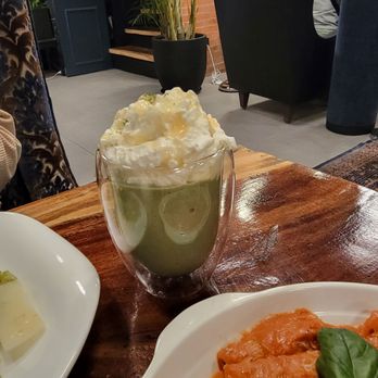 Grapevine Restaurant - Matcha latte - Pizza Near Me - Baguio, BEN