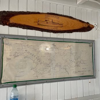 Katahdin Cruises - Map of Moosehead Lake - Museums Near Me - Greenville, Maine