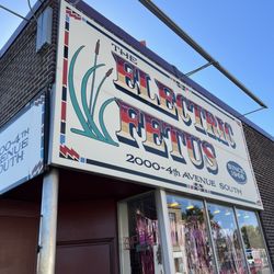 Electric Fetus - Sign outside!