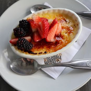 The Fish Hopper - Vanilla Bean Crème Brulée - Seafood Near Me - Monterey, California