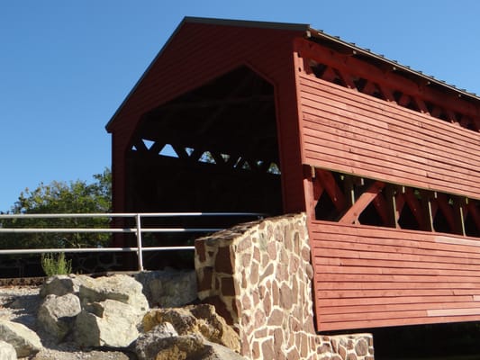 Historic Sachs Covered Bridge by null