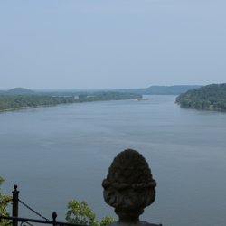 San Damiano Retreat Center - The Ohio River sits right behind the area used for weddings.