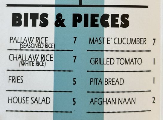 Menu photo 8 Oaktown Kabobs Oakland, CA