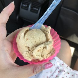 salted caramel gelato in a cup salted caramel gelato in a cup