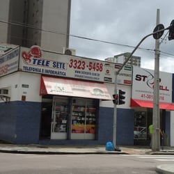 Tele Sete Comércio de Telefonia e Eletrônica - Fachada da Tele Sete
