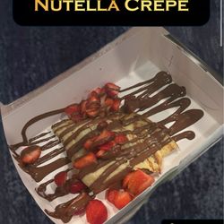 La Dulce Chocolate - Strawberry Nutella crepe