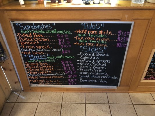 Menu photo 7 Choo Choo BBQ Xpress Bluffton, SC
