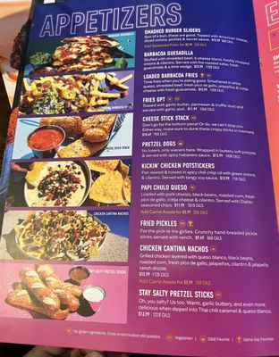 Menu photo 6 Dave & Buster's Los Angeles - Westchester Los Angeles, CA