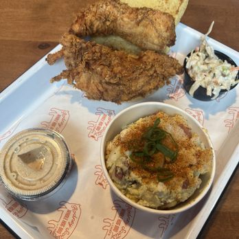 Chief's on Broadway - The special during Nashville's hot chicken week. I prefer the Alabama white sauce to the hot sauce. Loved the potato salad side- $ extra - Venues & Event Spaces Near Me - Nashville, Tennessee Chief's on Broadway - The special during Nashville's hot chicken week. I prefer the Alabama white sauce to the hot sauce. Loved the potato salad side- $ extra - Venues & Event Spaces Near Me - Nashville, Tennessee