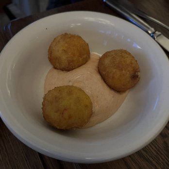 Tavolino - Spicy nduja and saffron arancini - Italian Near Me - London, XGL Tavolino - Spicy nduja and saffron arancini - Italian Near Me - London, XGL