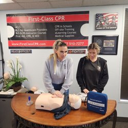 First Class CPR - CPR training