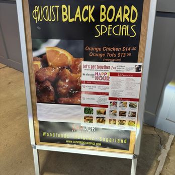 Zapvor - Specials - Thai Near Me - Spring, Texas