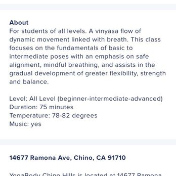 Embody Wellness Hub - My feet and nose were cold for this class. - Yoga Near Me - Chino, California
