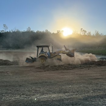 Drumm Construction - Early morning start to a day of land clearing and grading. - Excavation Services Near Me - Yuba City, California