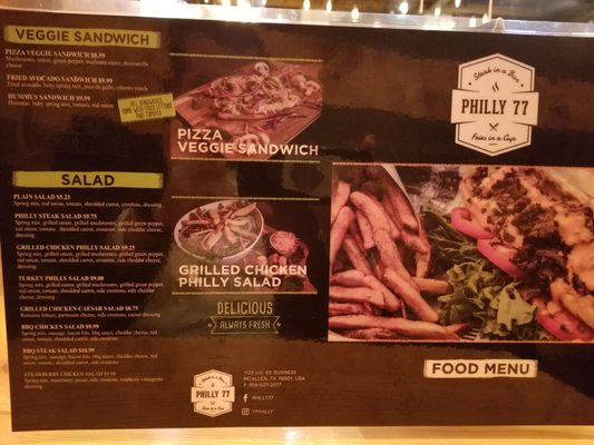 Menu photo 1 PHILLY 77 McAllen, TX Menu photo 1 PHILLY 77 McAllen, TX