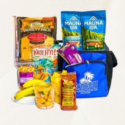 Demming's Delivery - Road to Hana, volcano touring, or beach day!
Maui Picnic Cooler, reusable, take it home as a souvenir.