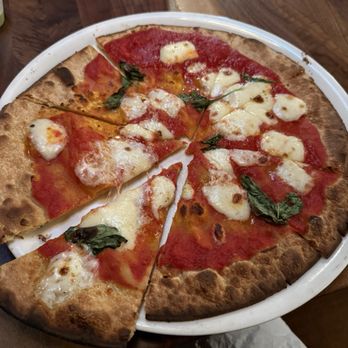 Fat Olives - Margarita pizza on GF crust - Pizza Near Me - Flagstaff, Arizona Fat Olives - Margarita pizza on GF crust - Pizza Near Me - Flagstaff, Arizona