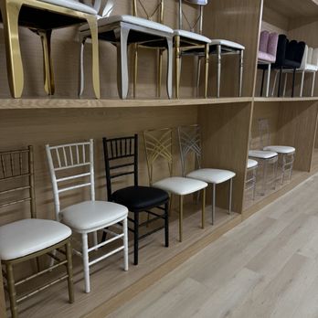 Rent Event - Chair display in there showroom. - Party Equipment Rentals Near Me - Los Angeles, California Rent Event - Chair display in there showroom. - Party Equipment Rentals Near Me - Los Angeles, California