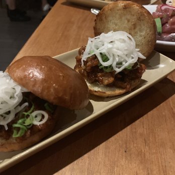 Chan Seattle - Spicy Pork Sliders - Asian Fusion Near Me - Seattle, Washington Chan Seattle - Spicy Pork Sliders - Asian Fusion Near Me - Seattle, Washington
