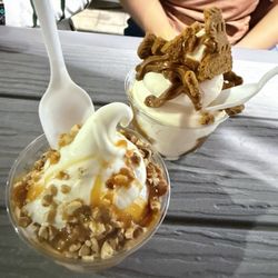 Top of the Cone - Sundae and biscoff sundae