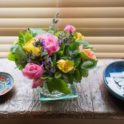 Cottage Massage - One of my hobbies is making flower arrangements for flowers I grow.