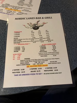 Menu photo 3 Nordic Lanes Westby, WI