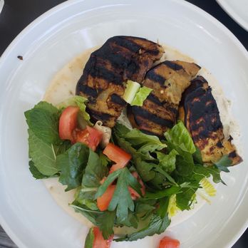 Levant Bistro - Marinated Grilled Eggplant Sandwich - Gluten-Free Near Me - Los Angeles, California