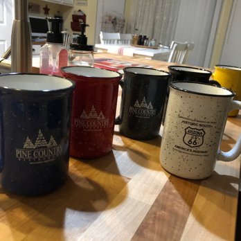 Pine Country Restaurant - They have a gift shop. And we love their coffee mugs we buy one every time we go. - Breakfast & Brunch Near Me - Williams, Arizona Pine Country Restaurant - They have a gift shop. And we love their coffee mugs we buy one every time we go. - Breakfast & Brunch Near Me - Williams, Arizona