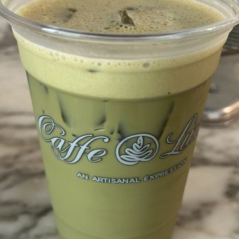 Caffe Luxxe - Iced Matcha Latte with shot of espresso...YUM!!! - Coffee Roasteries Near Me - Los Angeles, California Caffe Luxxe - Iced Matcha Latte with shot of espresso...YUM!!! - Coffee Roasteries Near Me - Los Angeles, California
