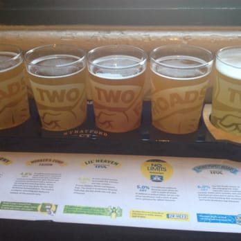 Two Roads Brewing - Big flight! - Breweries Near Me - Stratford, Connecticut Two Roads Brewing - Big flight! - Breweries Near Me - Stratford, Connecticut
