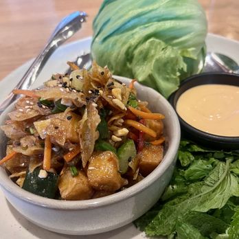 Moxies - Tofu lettuce wraps Vegan plant based - New American Near Me - Scottsdale, Arizona