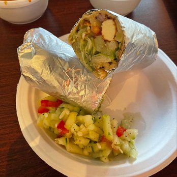 Chaat Kafe - Vegetarian - Paneer Wrap. Order this! It's my go to dish here. Has a little spice and so satisfying. - Indian Near Me - Sacramento, California