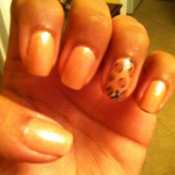 De Paris Nail Spa - Nail polish by Kim, i absolutely love her! Leopard print and light shimmer. - Skin Care Near Me - Newark, California De Paris Nail Spa - Nail polish by Kim, i absolutely love her! Leopard print and light shimmer. - Skin Care Near Me - Newark, California