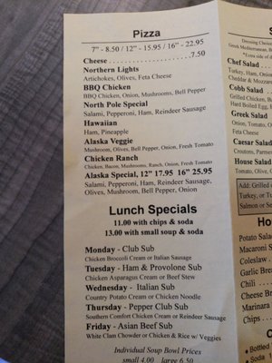 Menu photo 2 Alaska's Gourmet Subs Anchorage, AK Menu photo 2 Alaska's Gourmet Subs Anchorage, AK