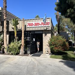 Alignment Man - Entrance to office
