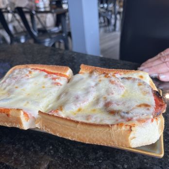 Brooklyn South Pizzeria - Egg plant sandwich. Heavy on cheese. - Italian Near Me - Cornelius, North Carolina