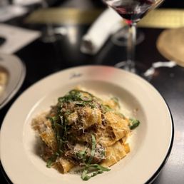 Half portion of the short rib pappardelle