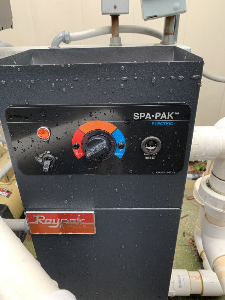 Slide of Mr pool heater