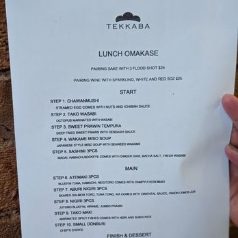 Tekkaba - $42 lunch omakase - Sushi Bars Near Me - Vancouver, British Columbia