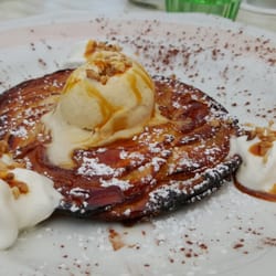 Le Moulin à  Poivre - Tres bonne tarte fine aux pommes