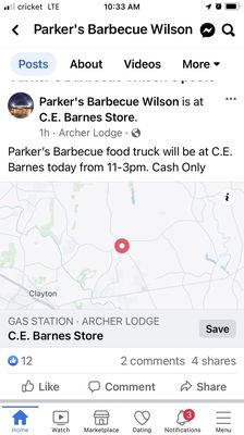 Parker's Barbecue by null